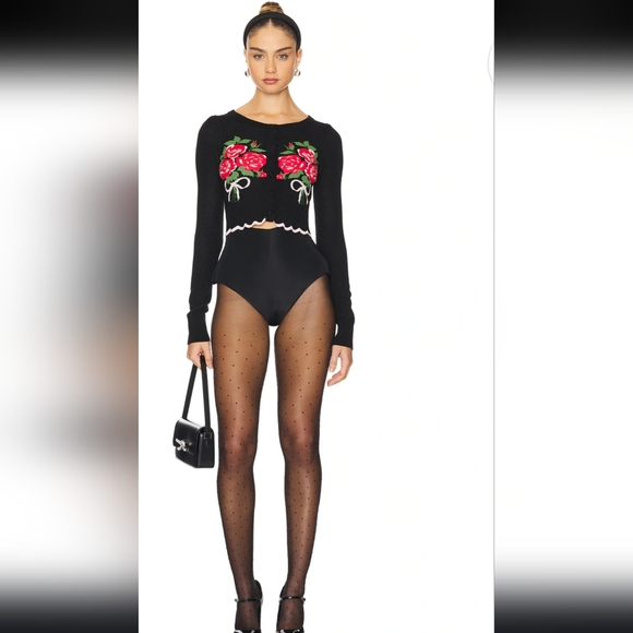 🍋*HP 6/9**1 Med Left!!**For Love and Lemons Donella Knit Cardigan - Picture 7 of 16